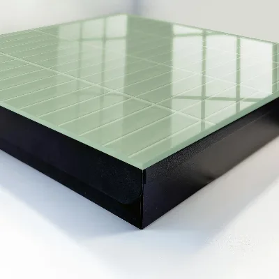 Schlüsselschrank Grün kariert