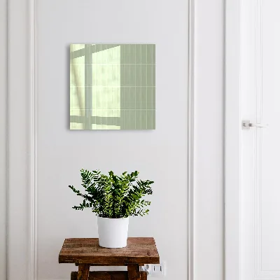 Schlüsselschrank Grün kariert