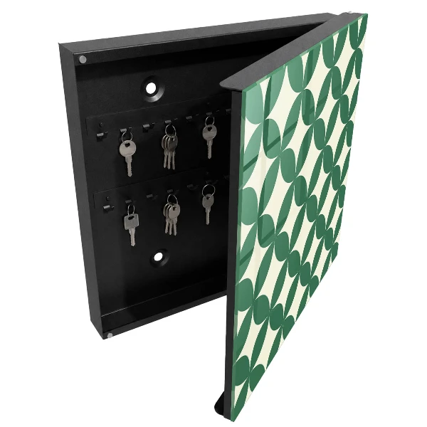 Schlüsselschrank für den Flur Grüne Räder
