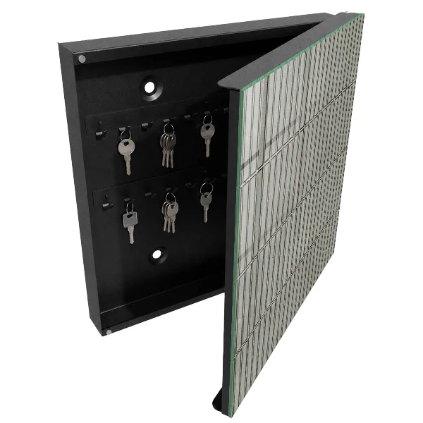 Schlüsselkasten modern Graue Fliesen