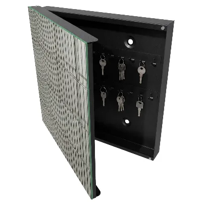 Schlüsselkasten modern Graue Fliesen