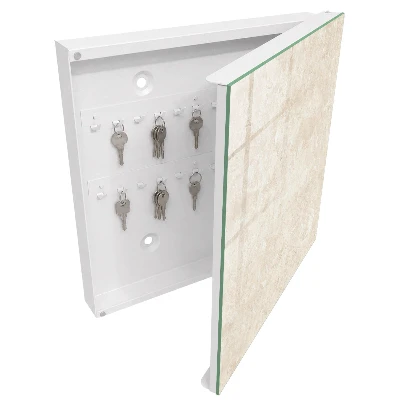 Schlüsselschrank Cremige Eleganz