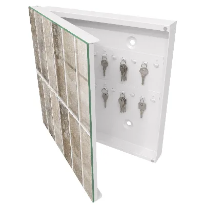 Schlüsselschrank für den Flur Elegante Fliesen