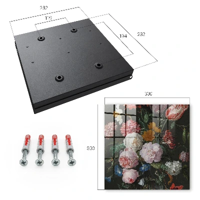 Schlüsselschrank Ein Blumenstrauß