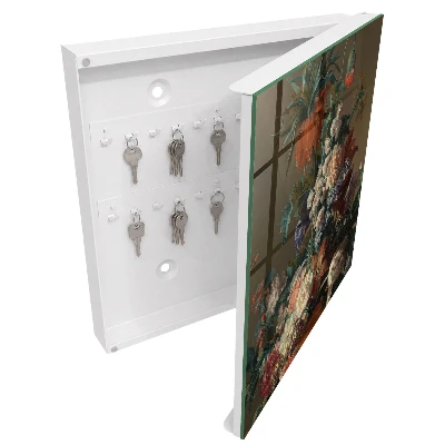 Schlüsselschrank für den Flur Blumenstrauß