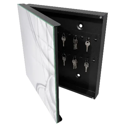 Schlüsselschrank Satinbettwäsche
