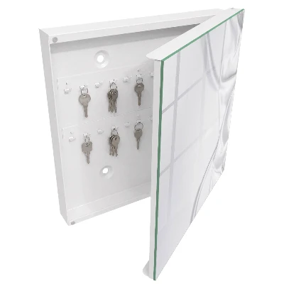 Schlüsselschrank Satinbettwäsche