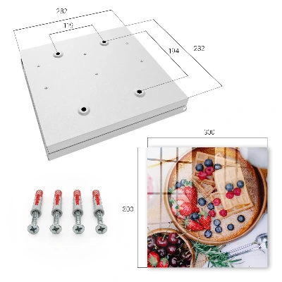Schlüsselkasten modern Obstfrühstück