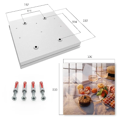Schlüsselschrank für den Flur Sommerpicknick