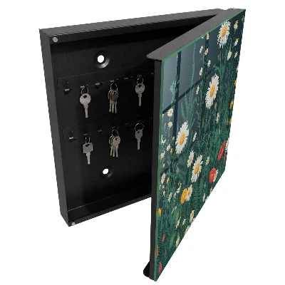Schlüsselschrank für den Flur im Design Blumenwiese