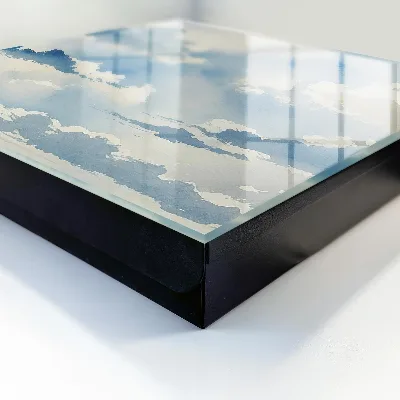 Schlüsselkasten modern Wolken am Himmel