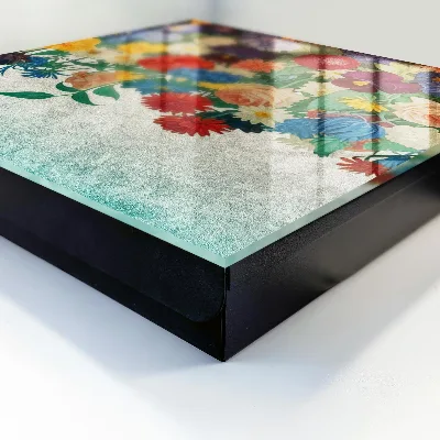 Schlüsselschrank für den Flur Blumenparadies