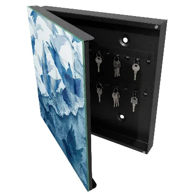 Schlüsselschrank Aquarellvögel