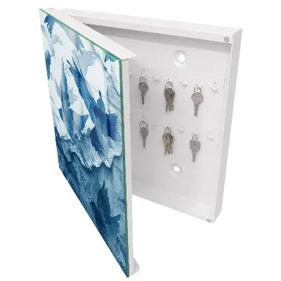 Schlüsselschrank Aquarellvögel