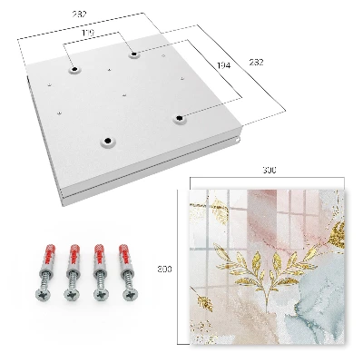 Schlüsselschrank Pastellfarbener Charme