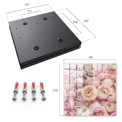 Schlüsselkasten modern Rose ist wunderschön
