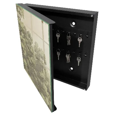 Schlüsselschrank für den Flur grüner Wald