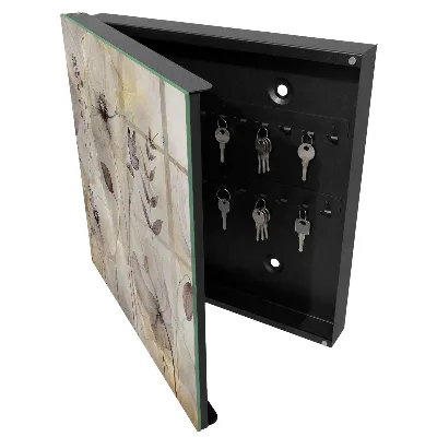 Schlüsselschrank Zarte Flora