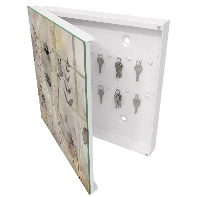 Schlüsselschrank Zarte Flora