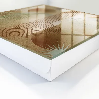 Schlüsselschrank für den Flur Geometrische Formen