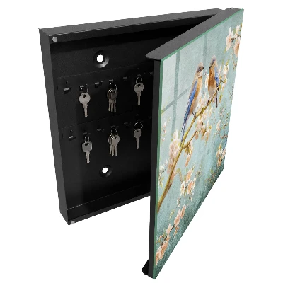 Schlüsselschrank Frühlingsszene