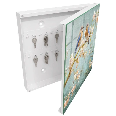 Schlüsselschrank Frühlingsszene
