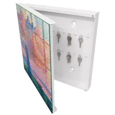 Schlüsselschrank für den Flur Farbenfrohe Natur