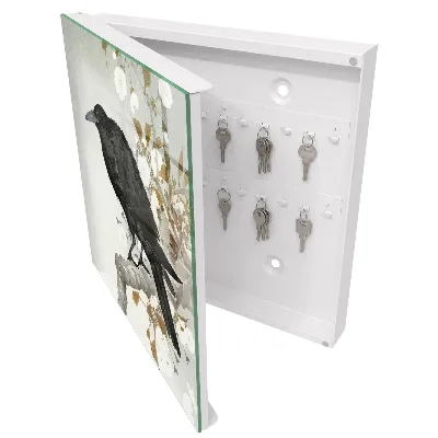 Schlüsselschrank Schwarzer Rabe