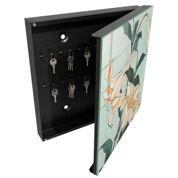 Schlüsselkasten modern Zarte Lilien