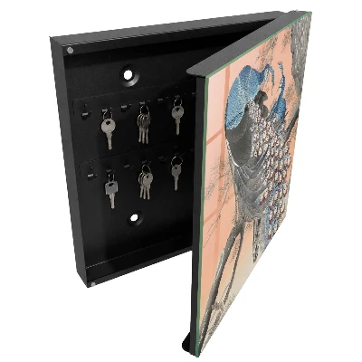 Schlüsselschrank Pfauenschönheit