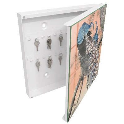 Schlüsselschrank Pfauenschönheit
