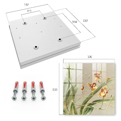 Schlüsselkasten modern Kletterblumen
