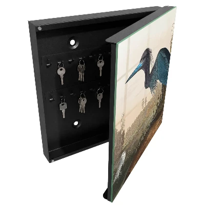 Schlüsselschrank Exotischer Vogel