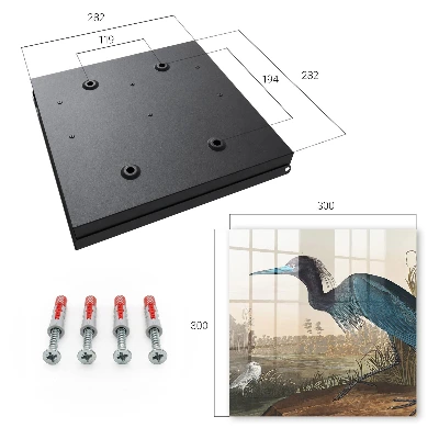 Schlüsselschrank Exotischer Vogel