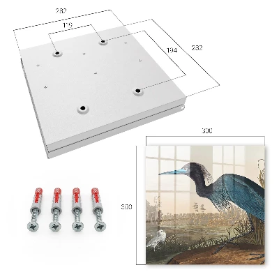 Schlüsselschrank Exotischer Vogel