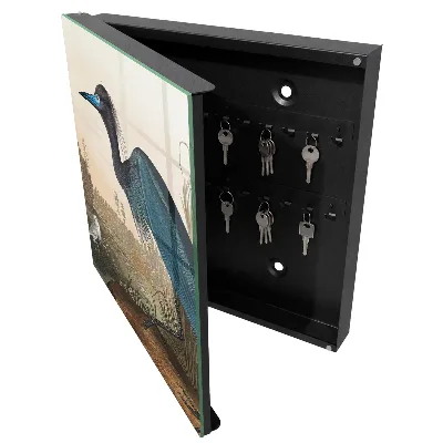Schlüsselschrank Exotischer Vogel