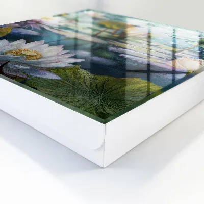 Schlüsselschrank Wasserblumen