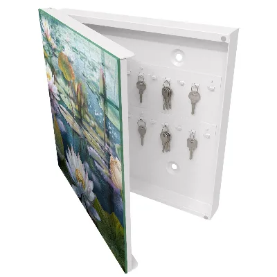 Schlüsselschrank Wasserblumen