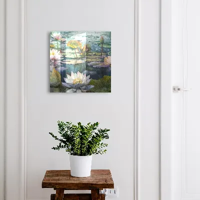Schlüsselschrank Wasserblumen