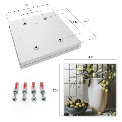 Schlüsselschrank Olivennatur