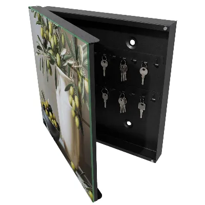 Schlüsselschrank Olivennatur