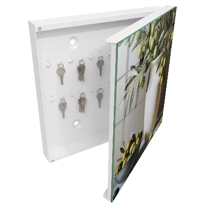 Schlüsselschrank Olivennatur