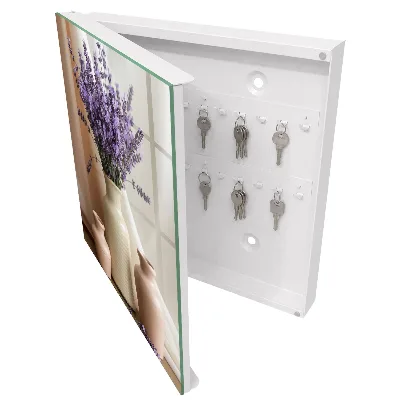 Schlüsselschrank für den Flur Blumen in einer Vase