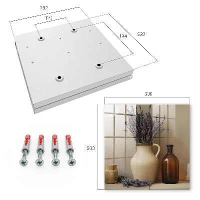 Schlüsselkasten modern Lavendelvase