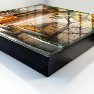 Schlüsselschrank für den Flur Orangengarten