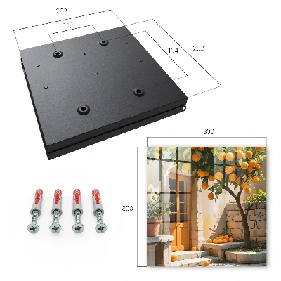 Schlüsselschrank für den Flur Orangengarten