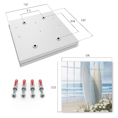 Schlüsselschrank Strandentspannung