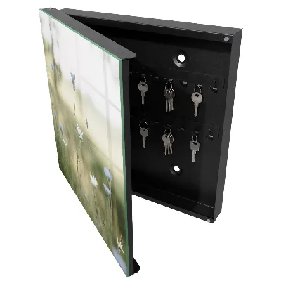 Schlüsselschrank Zarte Blüten