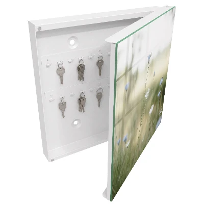 Schlüsselschrank Zarte Blüten