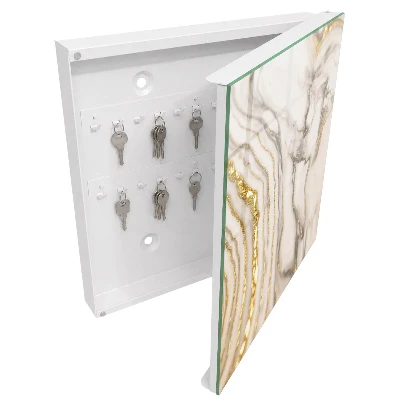 Schlüsselschrank für den Flur Marmoradern